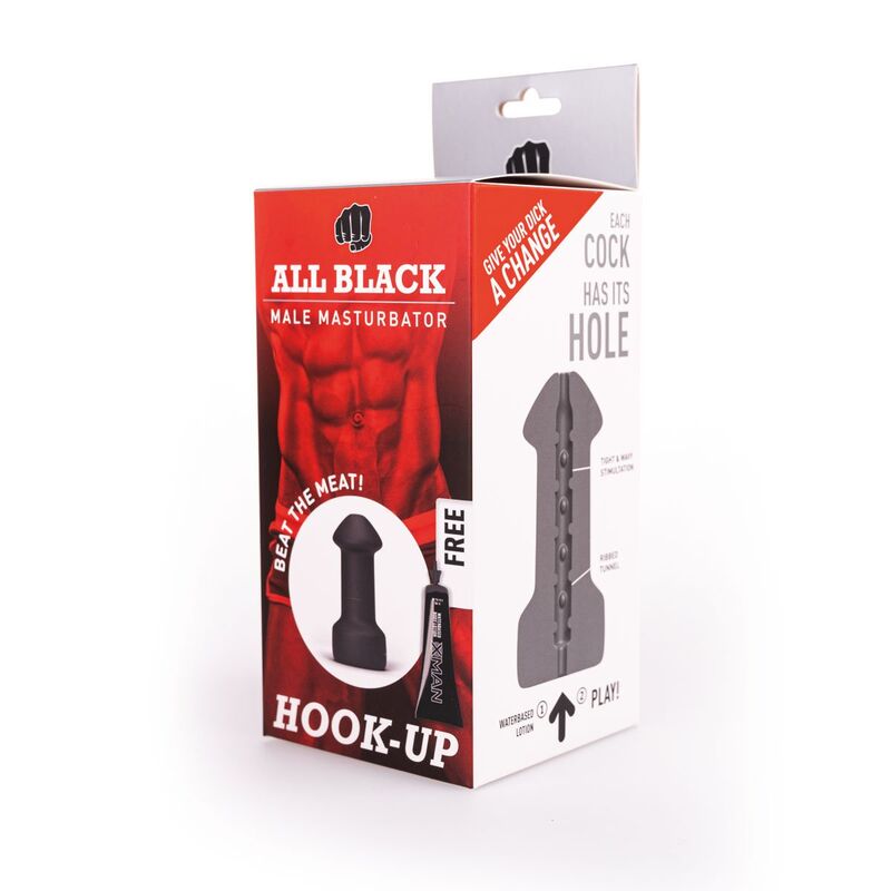 ALL BLACK - MASTURBATOR-ANSCHLUSS bei Secret Pulse im Erotikshop