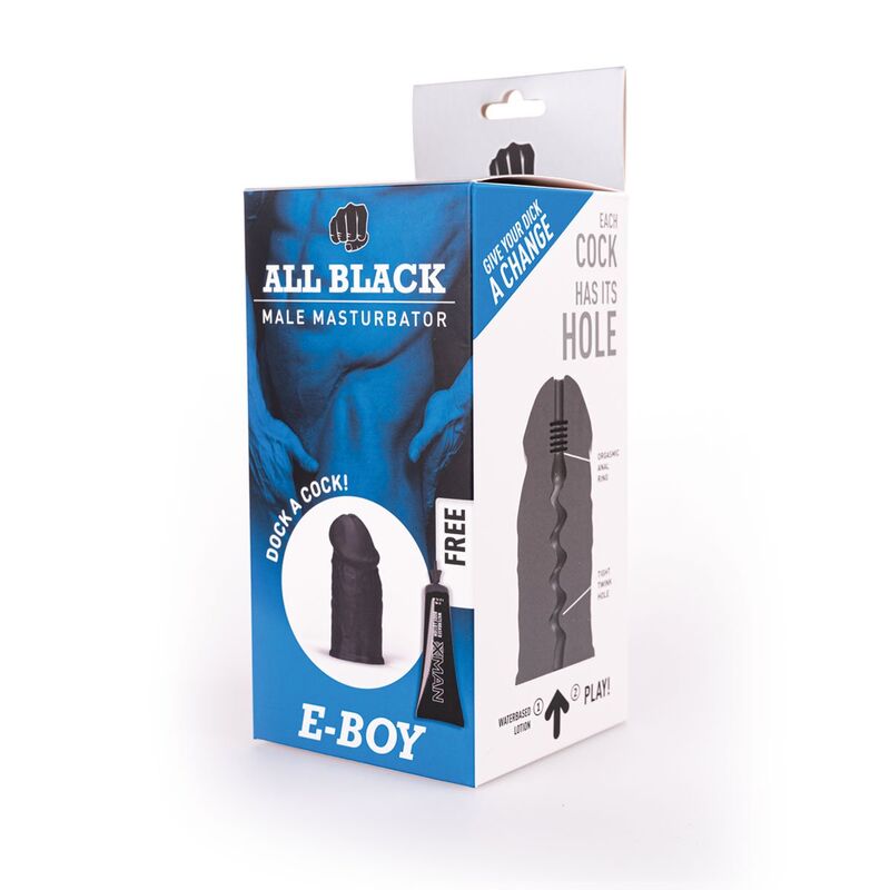 ALL BLACK - MASTUBADOR E-BOY – Erotik-Zubehör Bild 2
