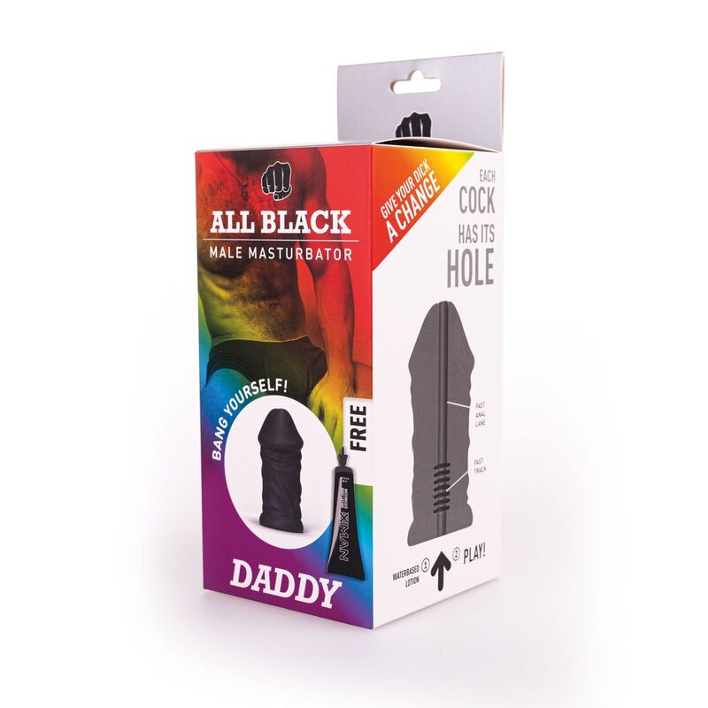 ALL BLACK - MASTURBATOR DADDY Produktansicht und Details