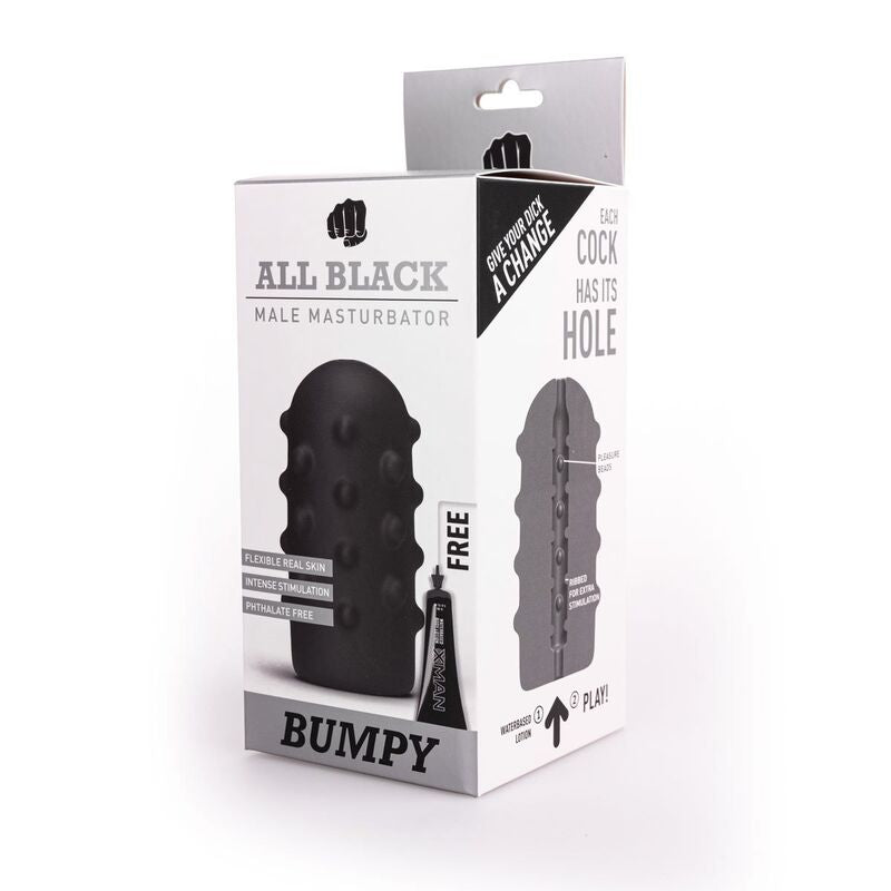 ALL BLACK - MASTURBATOR HOLPRIG Produktansicht und Details