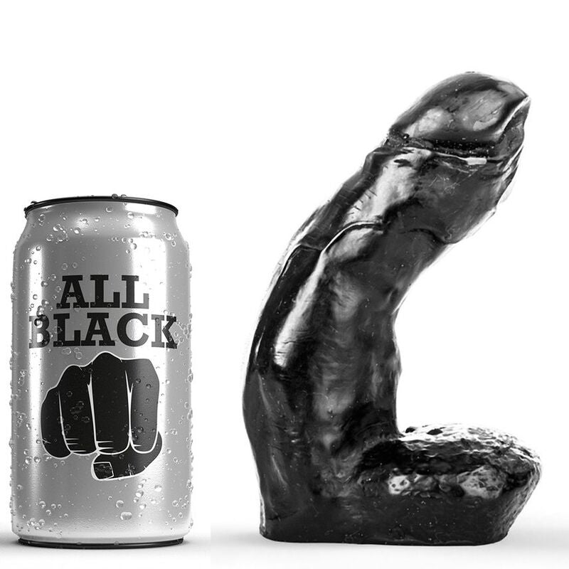 ALL BLACK - REALISTISCHER DILDO 15 CM realistischer Dildo diskret online kaufen