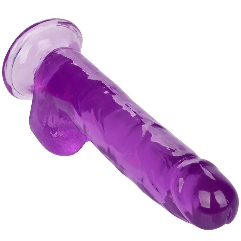 CalExotics – Größe Königin Dildo Lila, 20,3 cm Realistisch für sinnliche und diskrete Momente