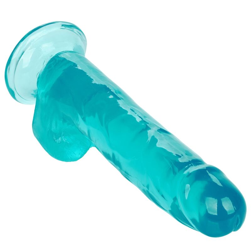 CalExotics – Größe Königin Dildo Blau, 20,3 cm Realistisch für sinnliche und diskrete Momente