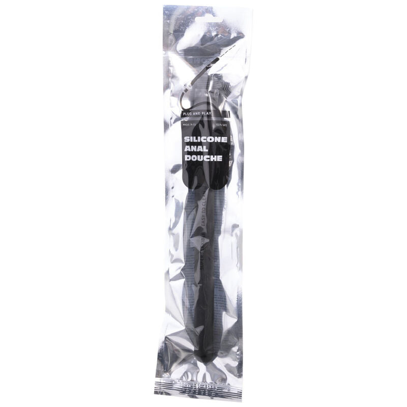 ALL BLACK - DUSCHE ANAL SILIKON SISTEMA STOPPER 27 CM Produktansicht und Details