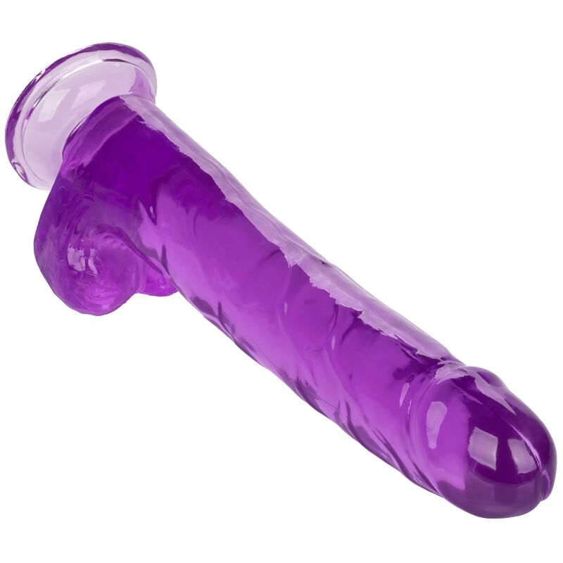 CalExotics – Größe Königin Dildo Lila, 25,5 cm Realistisch bei Secret Pulse im Erotikshop
