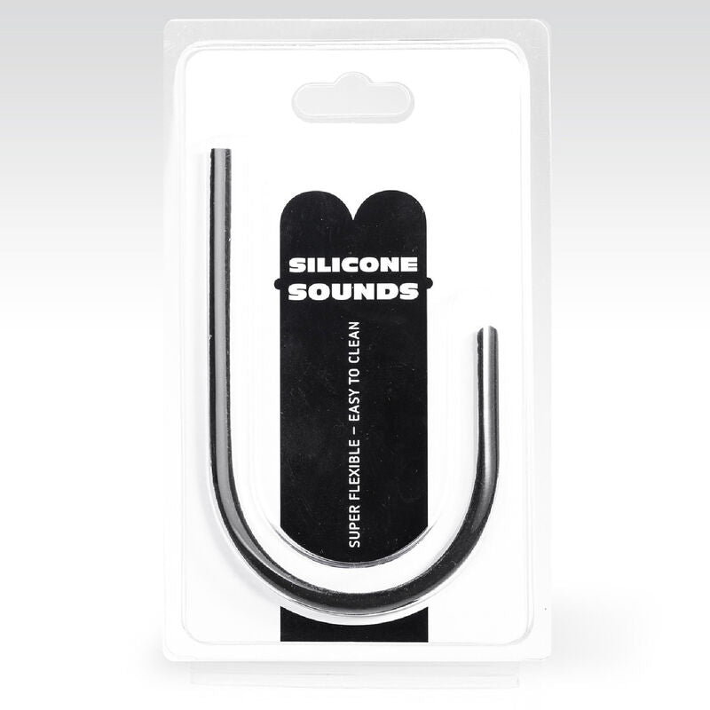 ALL BLACK - 6 MM HARNRÖHRENSONDE AUS SILIKON – Erotik-Zubehör Bild 2