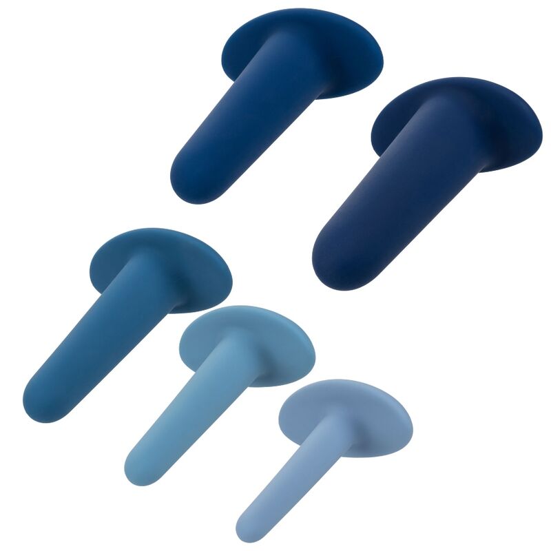 CALEXOTICS - TRAGBARES ANAL-TRAININGSSET 5 TEILIG hochwertiges Intimtoy