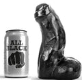 ALL BLACK - REALISTISCHER DONG SCHWARZ 17 CM – Erotik-Zubehör Bild 1
