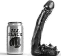 ALL BLACK - REALISTISCHER DILDO 19 CM realistischer Dildo diskret online kaufen