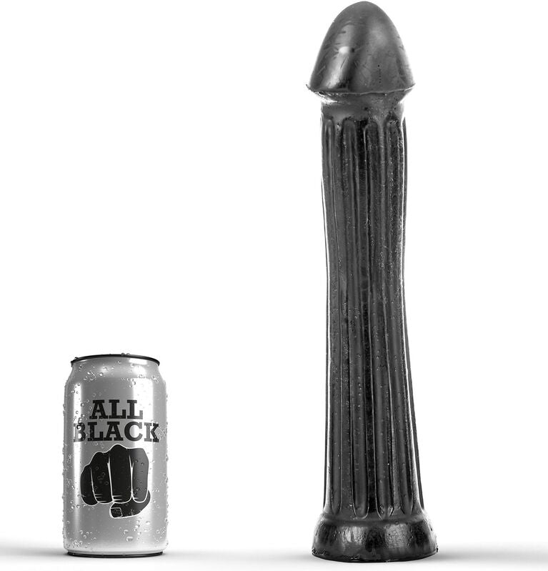 ALL BLACK - PLUG DILDO 31 CM Analplug diskret online kaufen