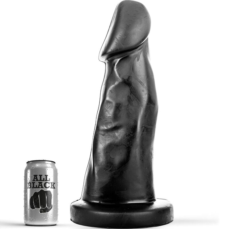 ALL BLACK - DONG 27 CM – Erotik-Zubehör Bild 1