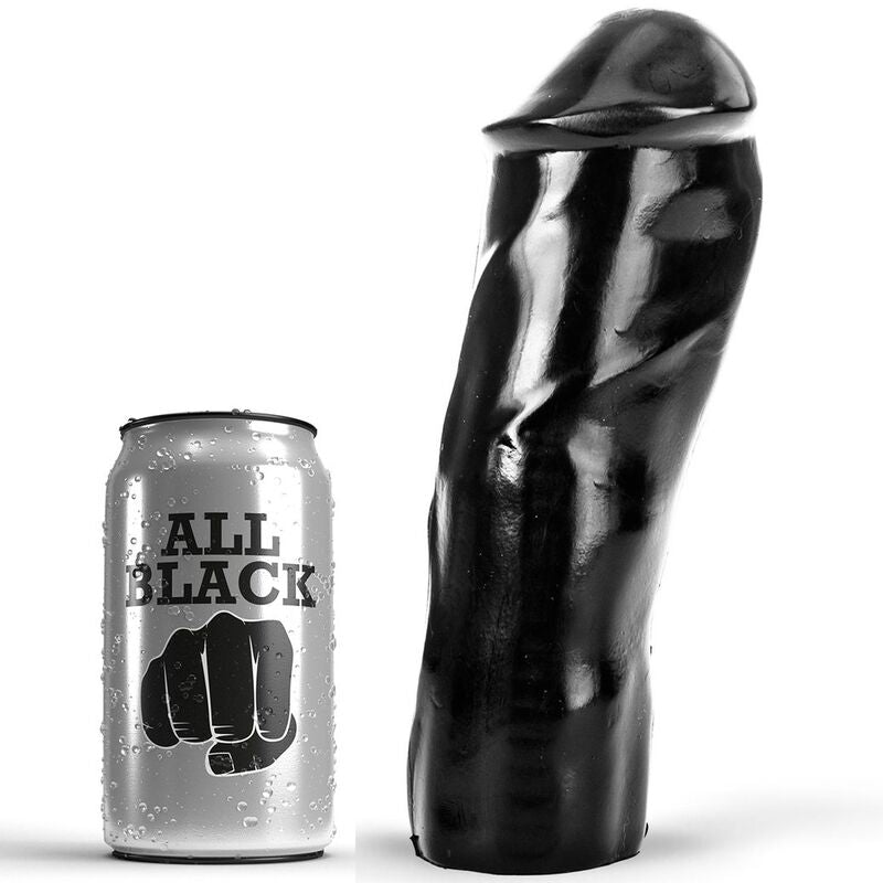 ALL BLACK - REALISTISCHER DILDO 20 CM realistischer Dildo diskret online kaufen