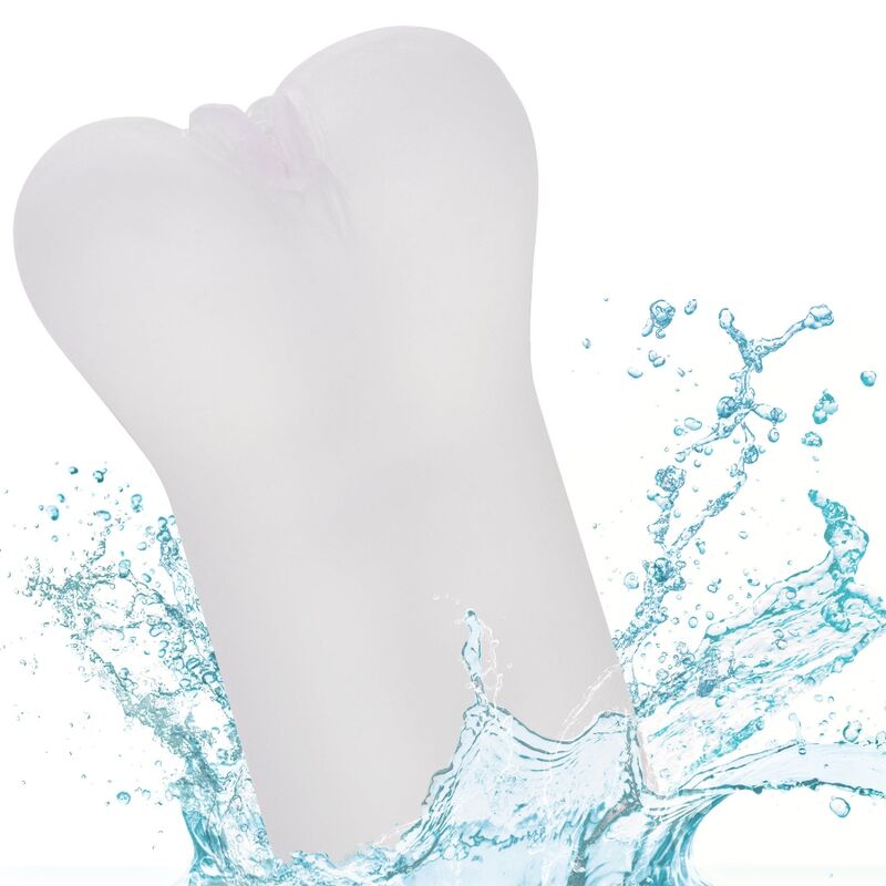 CALEXOTICS - BOUNDLESS VULVA STROKER TRANSPARENT hochwertiges Intimtoy