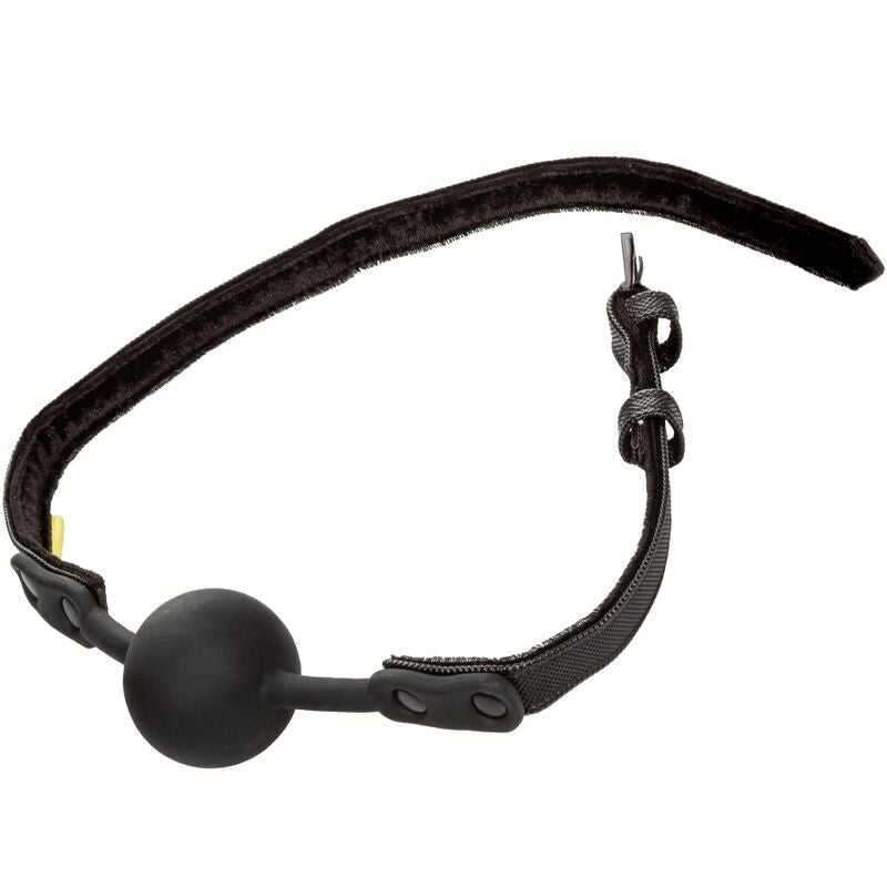CalExotics Boundless Ballknebel – Verstellbar, Silikon & Veganes Leder, Bodysafe – Ballknebel Bild 6