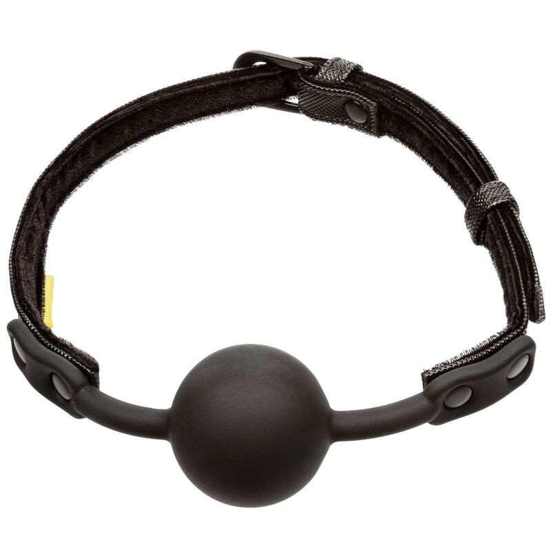 CalExotics Boundless Ballknebel – Verstellbar, Silikon & Veganes Leder, Bodysafe – Ballknebel Bild 7