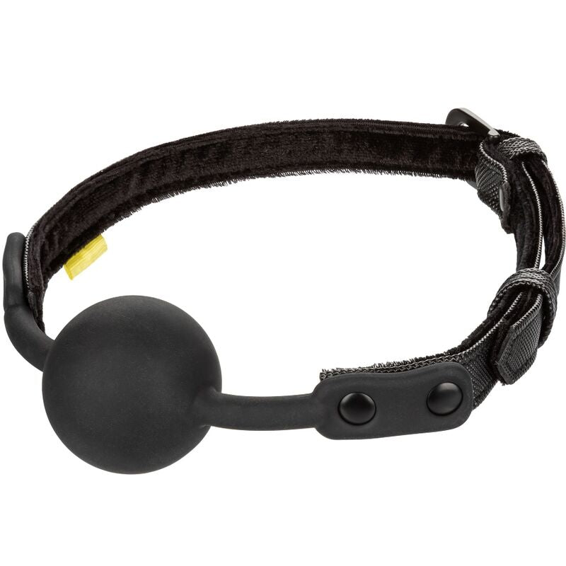 CalExotics Boundless Ballknebel – Verstellbar, Silikon & Veganes Leder, Bodysafe – Ballknebel Bild 1