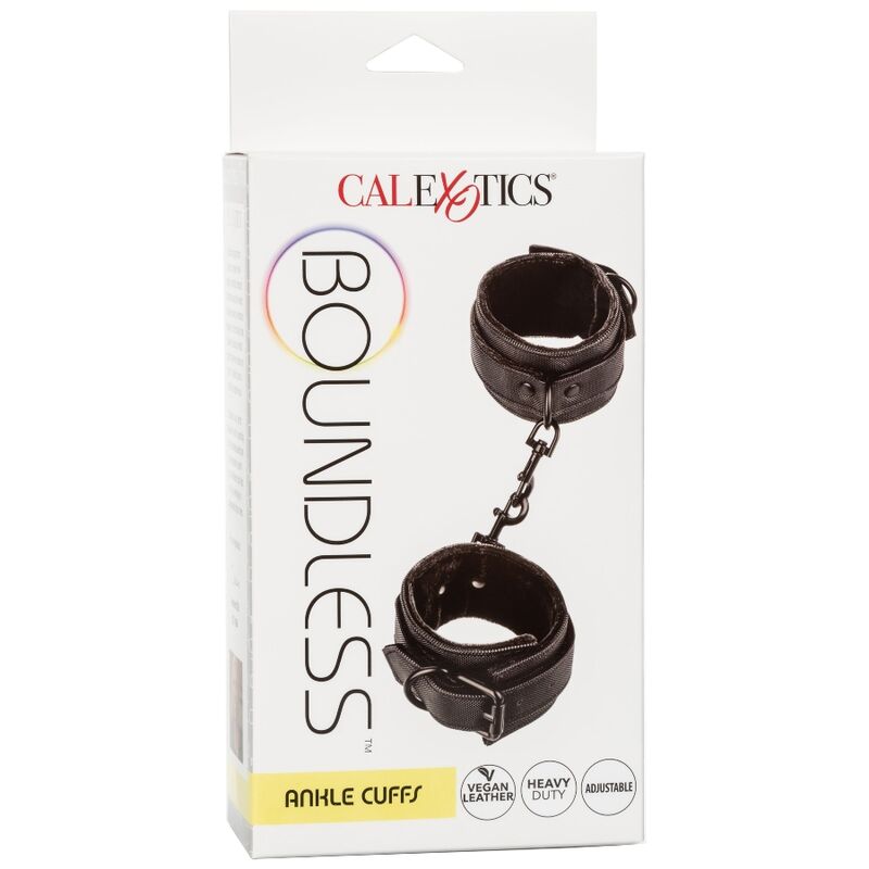 CalExotics Boundless Knöchel-Manschetten – Verstellbar, Veganes Leder, Bodysafe – Dessous Bild 5