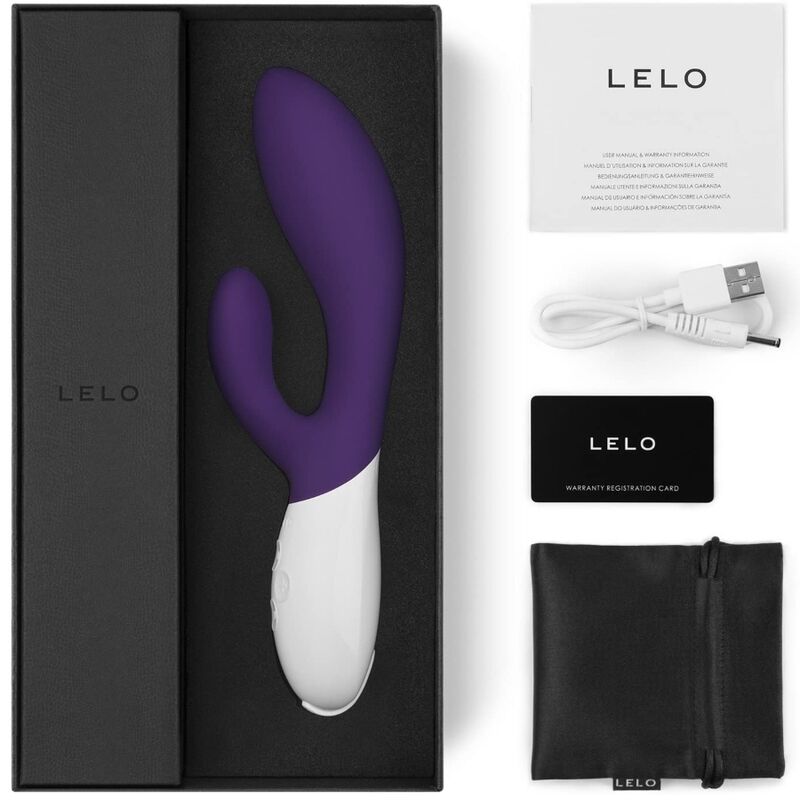 LELO - INA WAVE 2 VBRADOR LUXUS-SPEZIALUHR LILA – Vibrator Bild 3