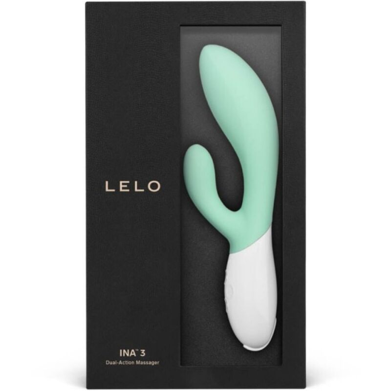 LELO INA 3 Green Rabbit | Luxus-Vibrator, G-Punkt & Klitoris für sinnliche Momente allein oder zu zweit