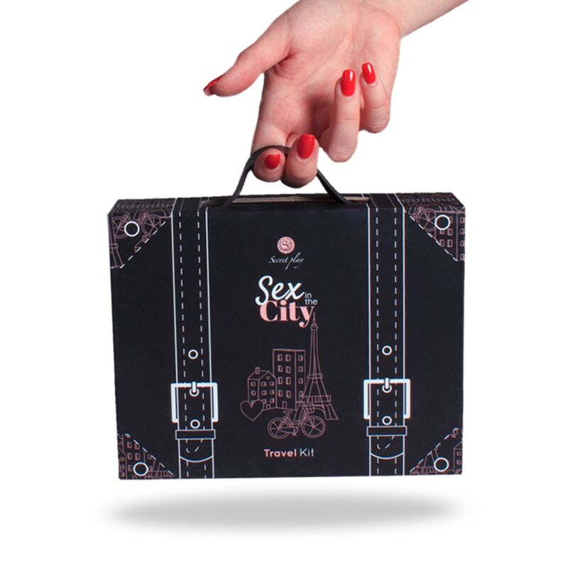 SECRETPLAY - SEX IN THE CITY TRAVEL KIT (ES/EN/DE/FR/NL/PT) Set diskret online kaufen