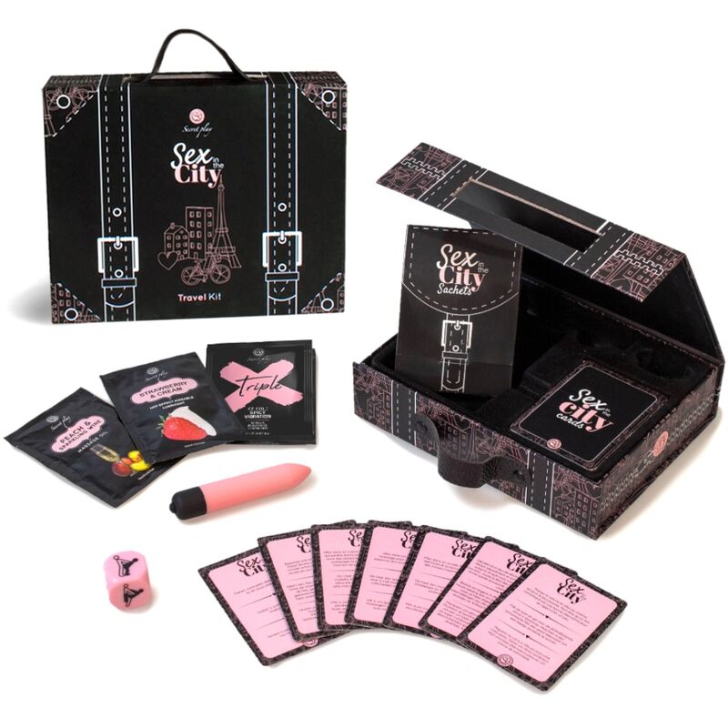 SECRETPLAY - SEX IN THE CITY TRAVEL KIT (ES/EN/DE/FR/NL/PT) Detailansicht bei Secret Pulse