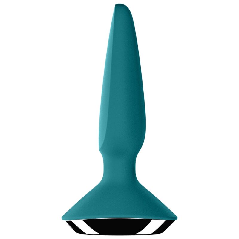 SATISFYER - PLUG ILICIOUS 1 PLUG VIBRATOR GRÜN bei Secret Pulse im Erotikshop