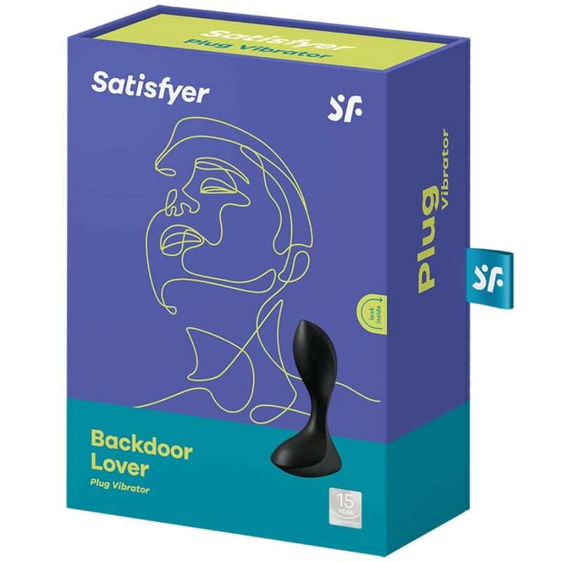 SATISFYER - BACKDOOR LOVER ROTER ANAL VIBRATOR STECKER SCHWARZ für sinnliche und diskrete Momente