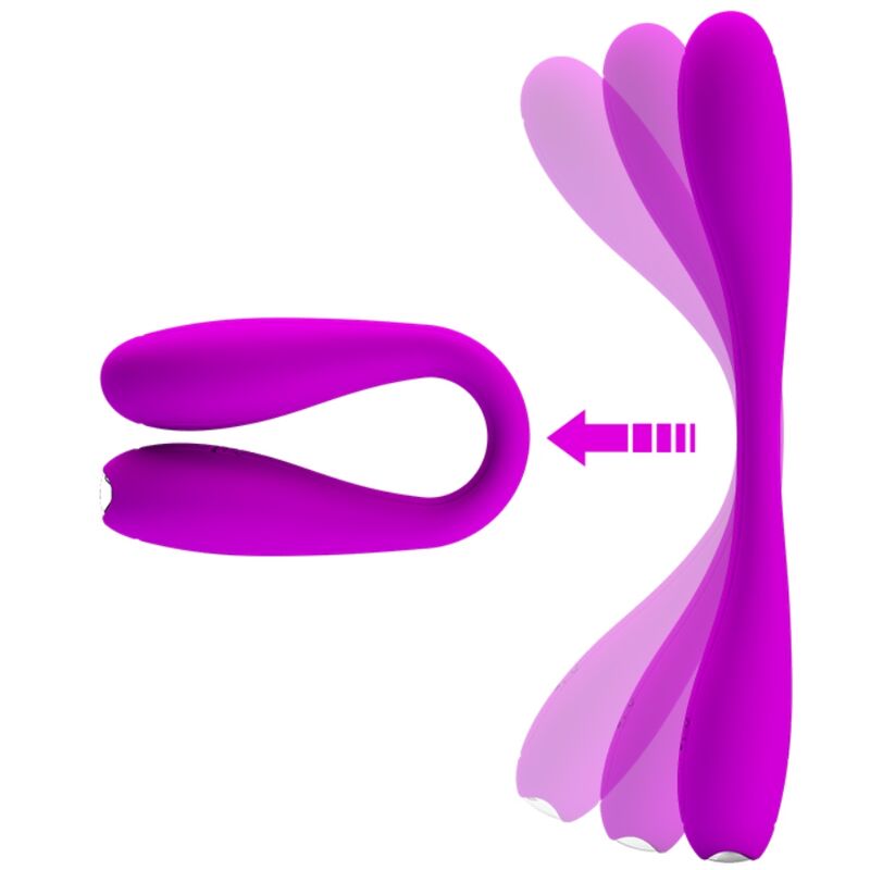 PRETTY LOVE - YEDDA FLEXIBLER VIBRATOR für intensive Stimulation und Self-Love