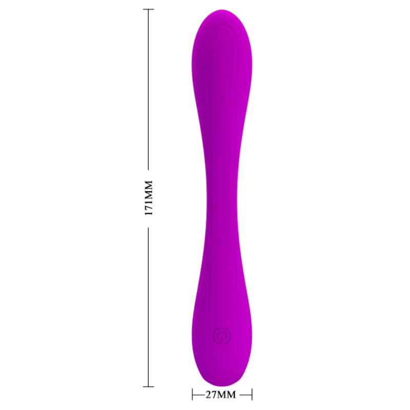 PRETTY LOVE - YEDDA FLEXIBLER VIBRATOR hochwertiges Sextoy bei Secret Pulse