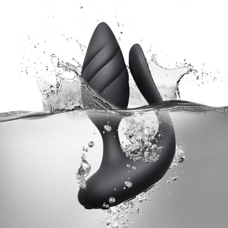 ROCKS-OFF - COCKTAIL PLUG FERNBEDIENUNG - SCHWARZ hochwertiges Intimtoy