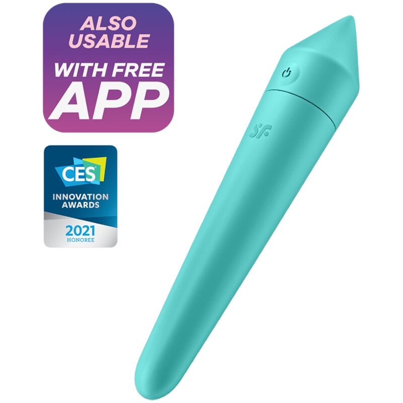 SATISFYER Ultra Power Bullet 8 Türkis – Klitorisvibrator Klitorisstimulator diskret online kaufen