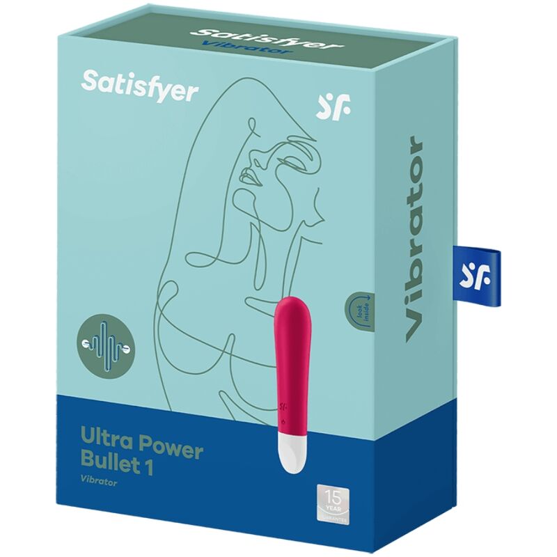 SATISFYER Ultra Power Bullet 1 Rot – Klitorisvibrator