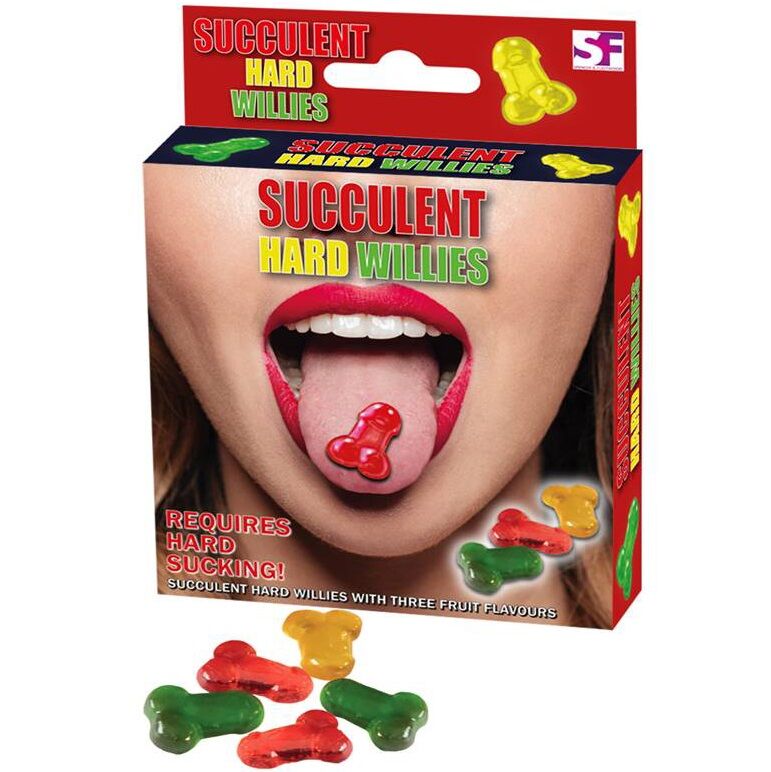 SPENCER & FLEETWOOD - HARTE PENIS-SÜSSIGKEITEN, DREI GESCHMACKSRICHTUNGEN – Erotik-Zubehör von SPENCER & FLEETWOOD