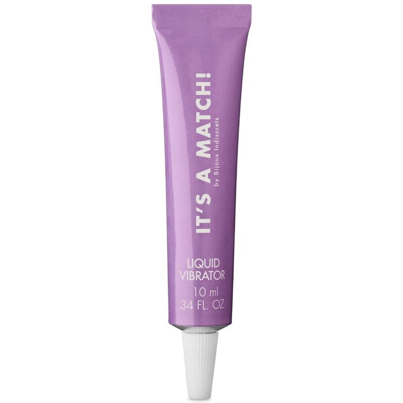Bijoux Its a Match 10 ml – Flüssiger Klitoris-Vibrator mit Wärmeeffekt für intensive Stimulation und Self-Love