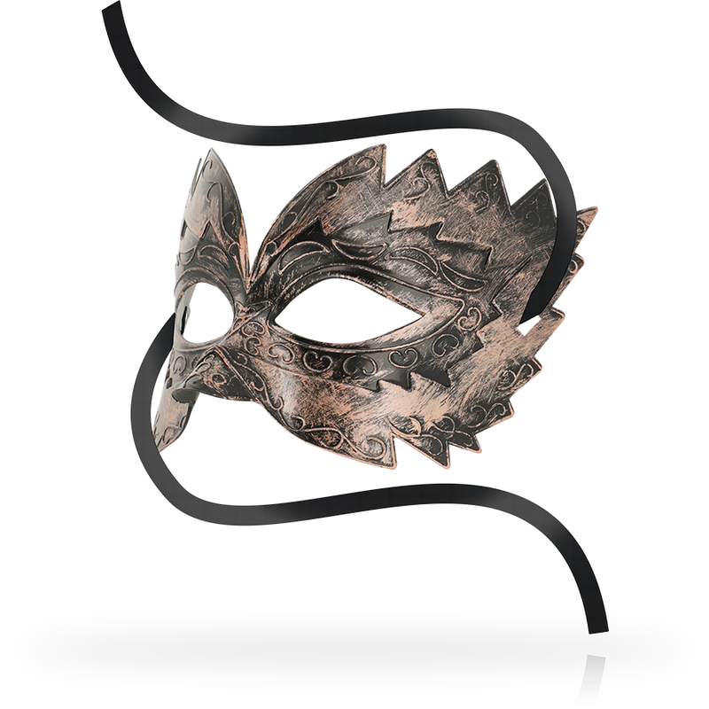 Antizaz-Maske aus Kupfer – Venezianischer Stil, Fetisch & Kostüm | Secret Pulse Produktansicht und Details