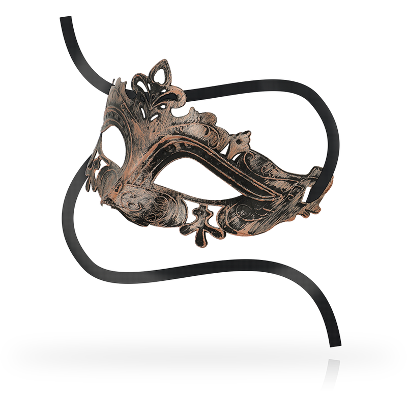 KINK Kupfermaske – Venezianischer Stil, verstellbar | Eleganz & Geheimnis Produktansicht und Details