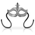 KINK Flower de Lis Silber Maske – Venezianischer Stil, Einheitsgröße | Mysterium & Sexy Look BDSM-Zubehör diskret online kaufen