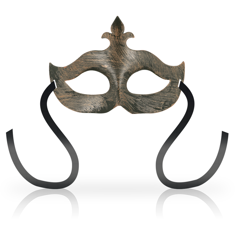 KINK Kupfermaske – Venezianischer Stil, Fleur de Lis, Einheitsgröße | Mysterium & Sexy Look BDSM-Zubehör diskret online kaufen