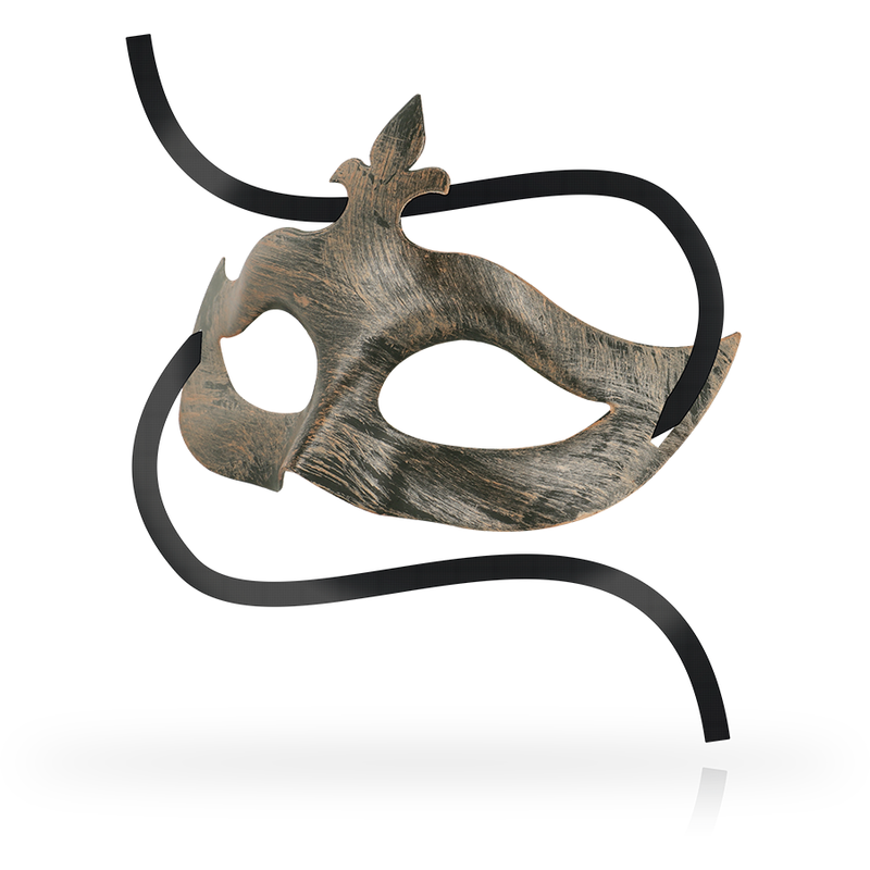 KINK Kupfermaske – Venezianischer Stil, Fleur de Lis, Einheitsgröße | Mysterium & Sexy Look Produktansicht und Details