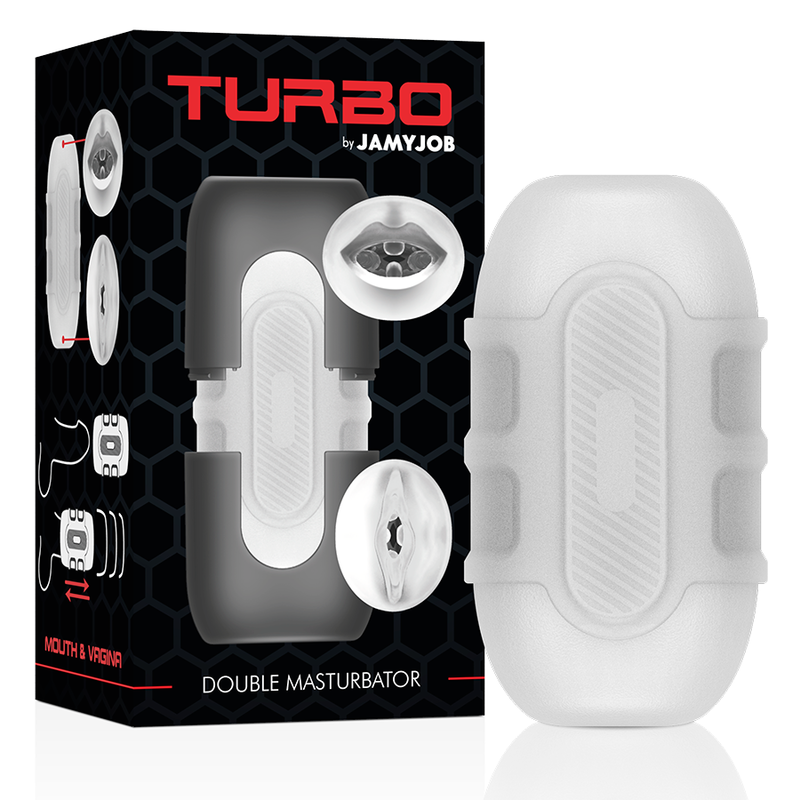JAMYJOB - TURBO DOPPEL-MASTURBATOR Produktansicht und Details