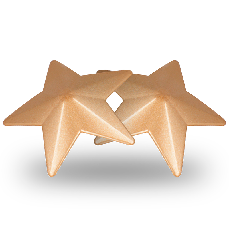 Coquette Chic Desire Stern Nippelabdeckungen Gold – Metall & Wiederverwendbar – Brust-Accessoire Bild 4