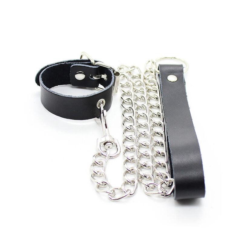 OHMAMA FETISH Penis-Halskette & Lederarmband – Verstellbar, Metallkette | Secret Pulse – BDSM-Zubehör Bild 7