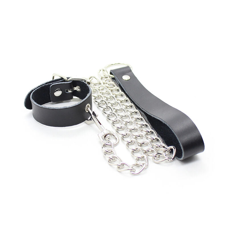 OHMAMA FETISH Penis-Halskette & Lederarmband – Verstellbar, Metallkette | Secret Pulse – BDSM-Zubehör Bild 9