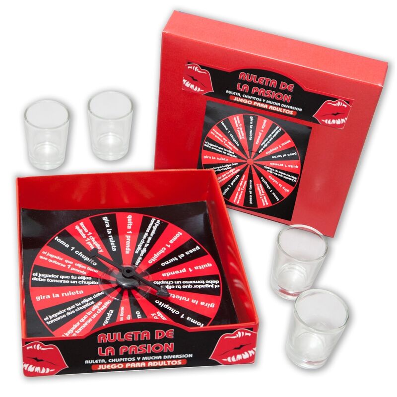 DIABLO PICANTE - PASSION ROULETTE SHOTS SPIEL – Potenz- & Lustprodukt von DIABLO PICANTE