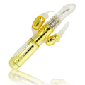 OHMAMA Goldener Multifunktions-Vibrator – Doppelkaninchen, Wiederaufladbar Vibrator diskret online kaufen