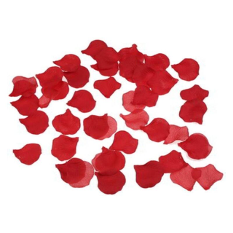 DIABLO PICANTE - 100 ROTE BLÜTENBLTTER – Sinnliche Deko Bild 2
