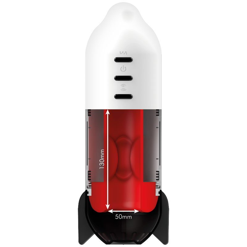 JAMYJOB - ROCKET MASTURBATOR SOFT COMPRESSION TECH UND VIBRATION – automatischer Masturbator Bild 1