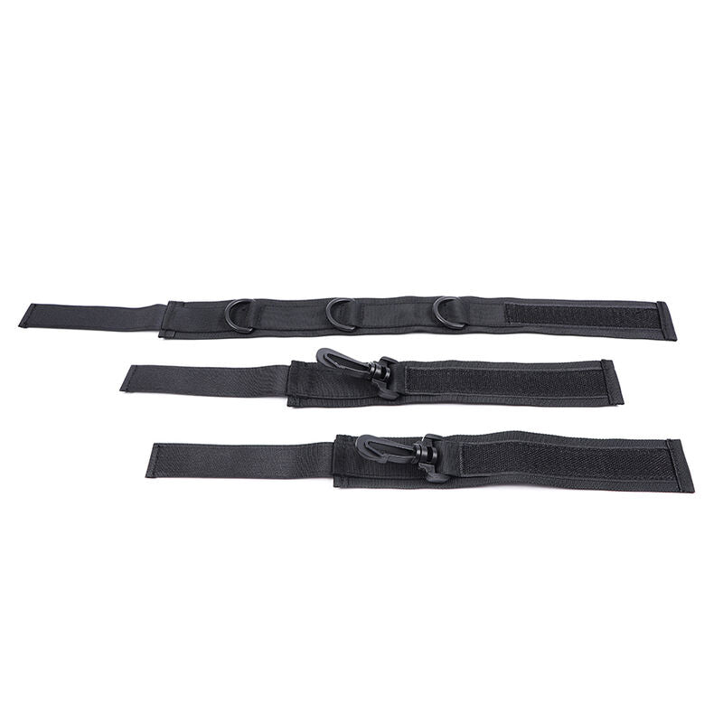 OHMAMA FETISH - HANDSCHELLEN UND KRAGEN AUS NYLON – Bondage-Fessel Bild 5