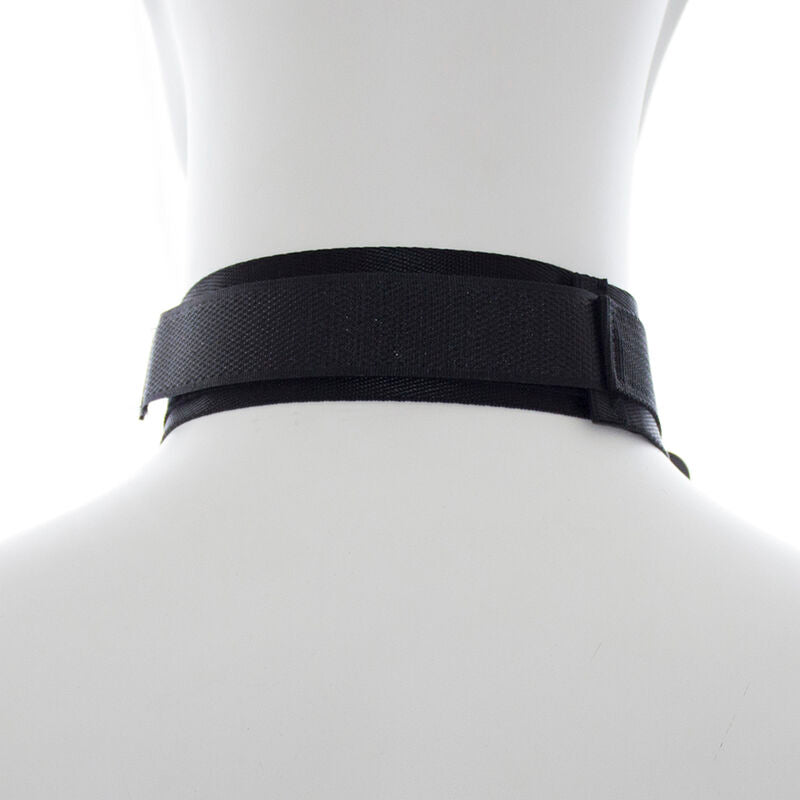 OHMAMA FETISH - HANDSCHELLEN UND KRAGEN AUS NYLON – Bondage-Fessel Bild 35