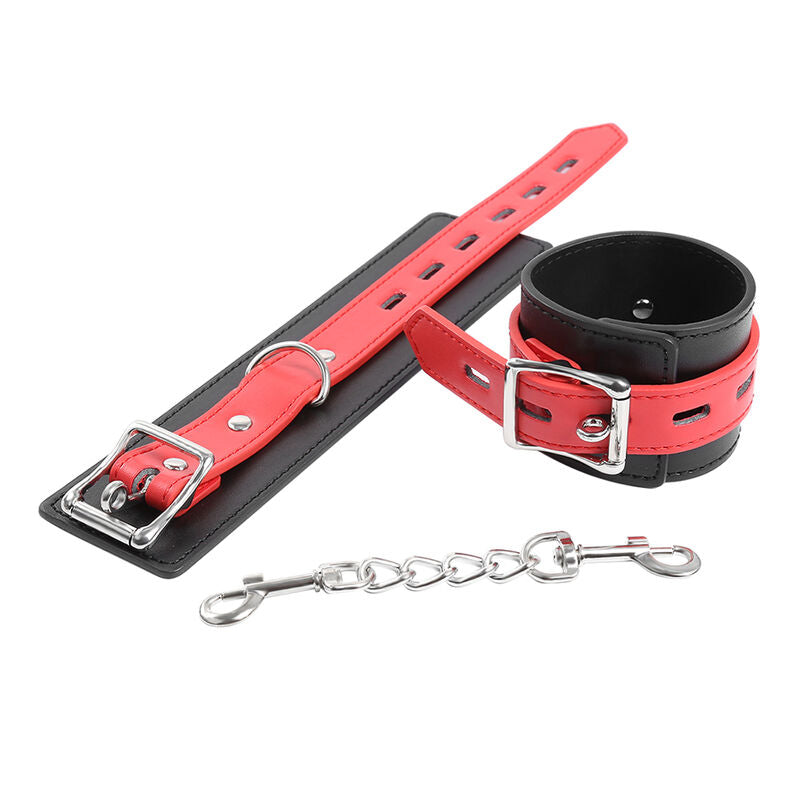 OHMAMA FETISH - HANDGELENKFESTSCHLGE MIT SCHLOSSSCHNALLE – BDSM-Zubehör Bild 4